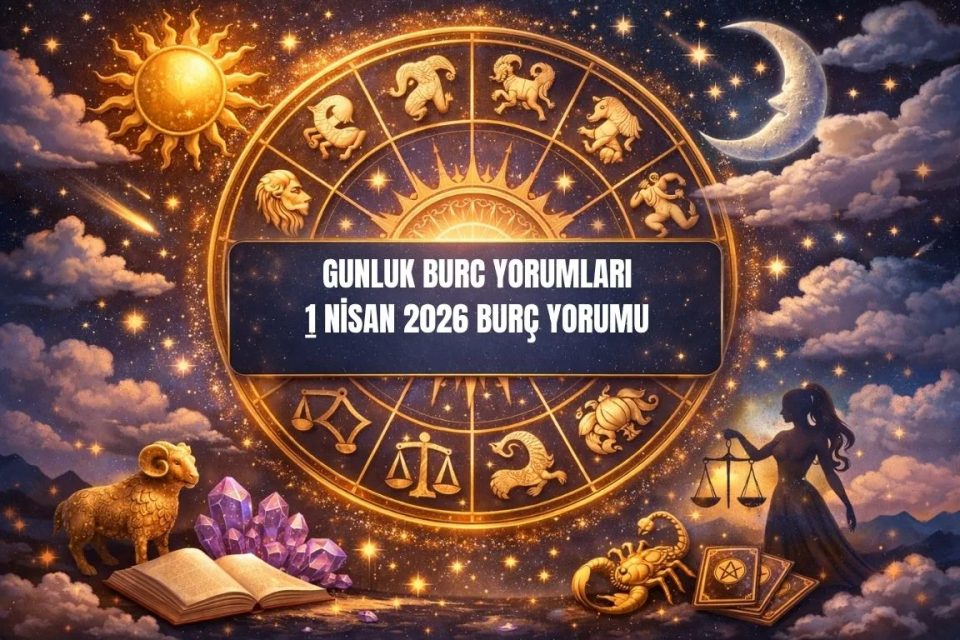 Günlük burç yorumları 1 Nisan 2026 Çarşamba